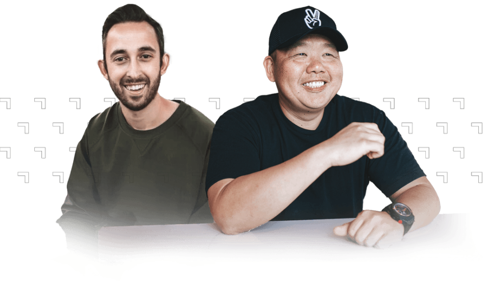 Jimmy Kim and Chase Dimond, the operators who write the newsletter